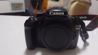 Canon EOS 1100D Digitale Spiegelreflexkamera -Schwarz (Kit mit EF-S 18-55 mm...