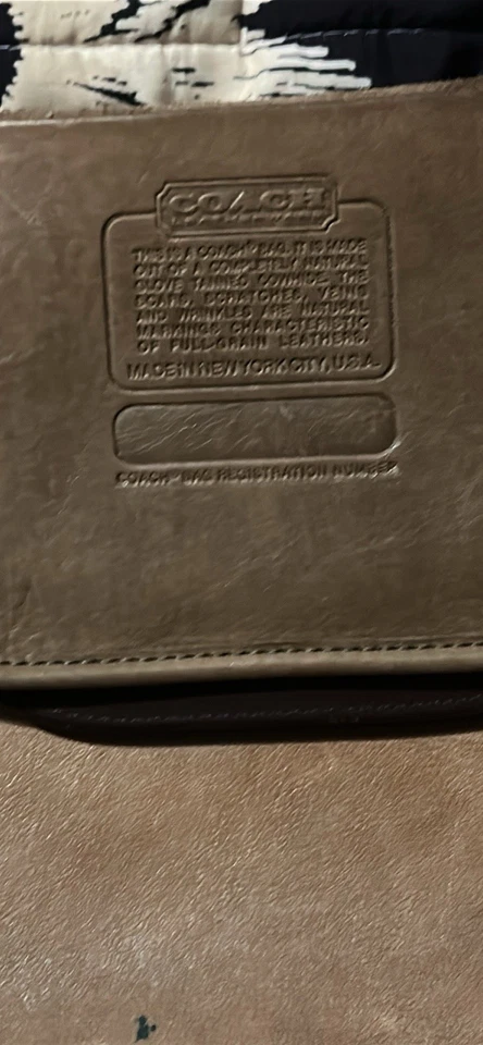 Coach Vintage 70s Pre Serial Leather Handbag - Image 2 of 4