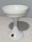 Vintage Westmoreland White Milk Glass Fairy Lamp Light Pedestal Bottom BASE ONLY