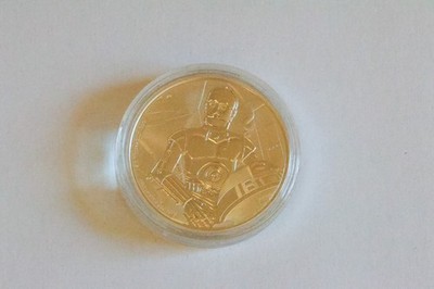 Star Wars Classic - C-3PO (9.) - Niue 2017 $2 - 1 oz .999 Silber COA