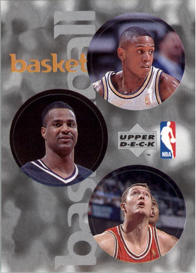 1997-98 Upper Deck Italian Stickers #28 B.J. Armstrong 111 B Owens 209 L Longley