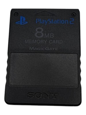 Sony PlayStation 2 PS2, PS 2 Speicherkarte Memory Card  8MB, Schwarz SCPH 10020