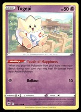 togepi pokemon card price (41/101) (Delta Species) (Stamped) [EX: Dragon Frontiers] Your opponent reveals that card and shuffles it into their deck. 2000 Pokemon League Black Star