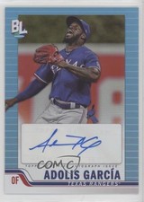 2023 Topps Big League Blue Foil Adolis Garcia García #BLA-AG Auto 12w7