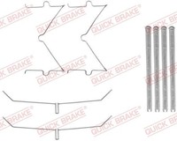 Quick Brake ZubehöRsatz, Scheibenbremsbelag 109-1885 FüR Toyota