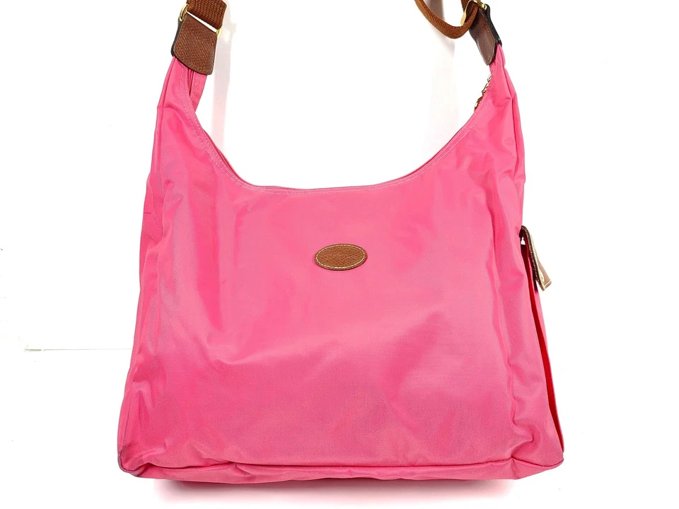 Longchamp Le Pliage Convertible Hobo Bag Nylon Adjustable 2450089273 Pink - Image 2 of 4