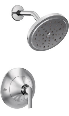 MOEN TS2202EP Doux Posi-Temp Eco-Performance Shower Only Trim in Chrome