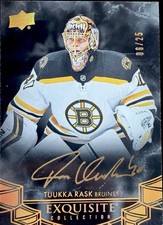 Tuukka Rask Rookie Card Checklist and Autograph Memorabilia Guide 18