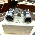 AUCTION 🔥 Rolex Silver Opera Binoculars Collector Display VIP Gift Piece Rare💥 — photo 1