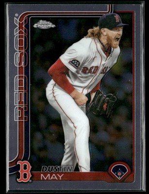 2025 Topps Chrome Update #USC80b Dustin May