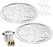 11-Inch Pressure Cooker Canner Rack (2-Pack) with Detachable Legs, Stainless... 