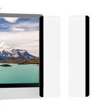 Monitor Memo Board Computer, Sticky Note Holder, 11in x 3in, Clear