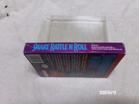 #946 Nintendo Snake Rattle 'N' Roll 1991 NES IN BOX W/MANUAL Tested Works