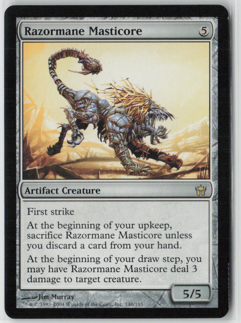 Razormane Masticore R Fifth Dawn 146 NM
