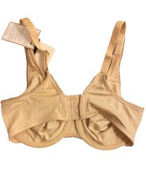 Wacoal NWT Basic Beauty Full Figure Seamless T Shirt Bra 34 D Tan Underwire