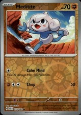 Meditite #78 Prices | Pokemon Stellar Crown | Pokemon Cards