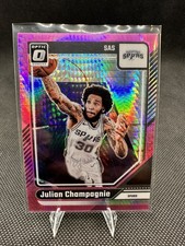 Julian Champagnie Pink Hyper Prizm 2024-25 Panini Donruss Optic #32