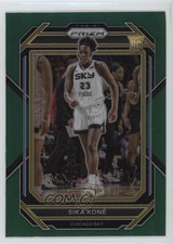 2023 Panini Prizm WNBA Green Prizm Sika Kone #120 0u2l