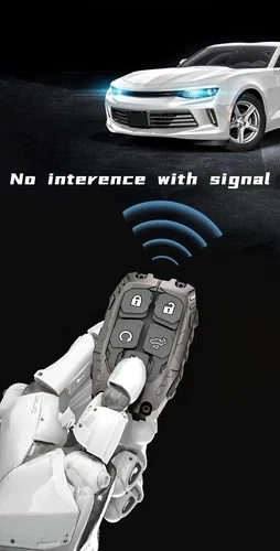 Heavy Key Fob Cover Case Protector for GMC, Keychain, Accessories black - Image 3 of 4