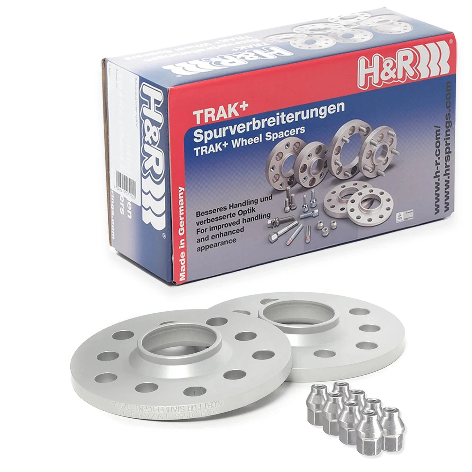 H&R 2265681CR DRS-MZ 11 mm Wheel Spacers Kit Set Pair for 2005-2016 Aston Martin