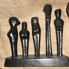 Modern Boobs & Butts 5 Vase Sculpture Metal