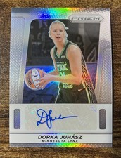 2025 Panini Prizm WNBA - Dorka Juhasz Silver Prizm Auto #TB-DJ - Lynx