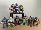 Vintage TMNT Playmates Teenage Mutant Ninja Turtles Lot of 14 Action Figures