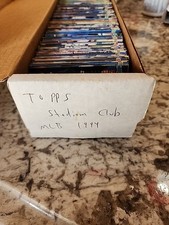 1994 MLB Topps Stadium Club Baseball - Series 1 & 2 Card Sets Incomplete Used