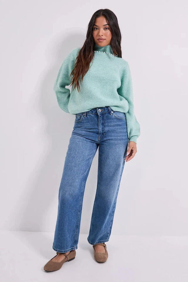 Jersey y cárdigans informales Dorothy Perkins Sage para mujer Foto 4 de 4