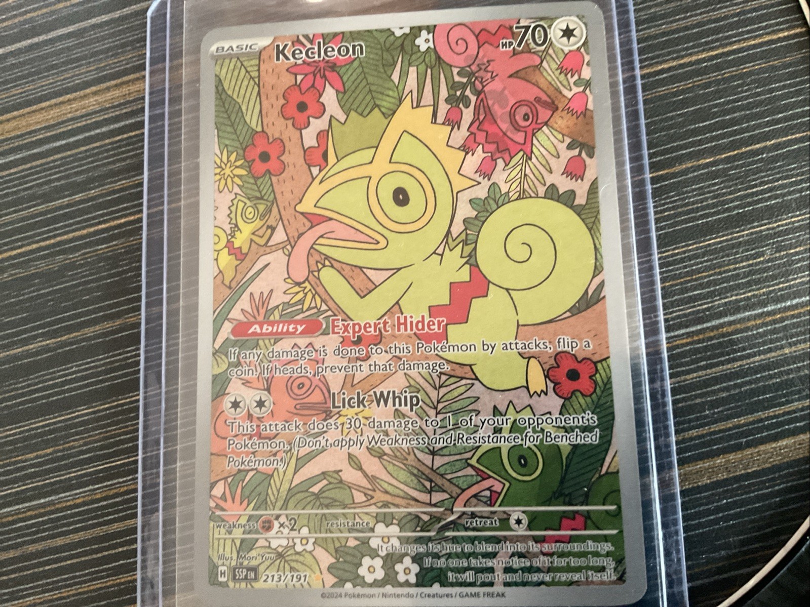 Pokémon TCG Kecleon 213/191 Surging Sparks Illustration Rare