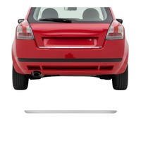 Kofferraumleiste Heckleiste FüR Fiat Stilo 2001-2007 Untere Chrom Edelstahl