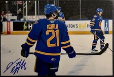 Joe Iginla Autographed 4x6 Photo Edmonton Oil Kings 2026 NHL draft prospect