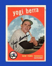 1959 Topps Set-Break #180 Yogi Berra VG-VGEX *GMCARDS*