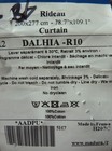 2 Madura Rideau DALHIA - R10 109.1"×78.7" Panel Curtains France 100% Cotton — photo 2