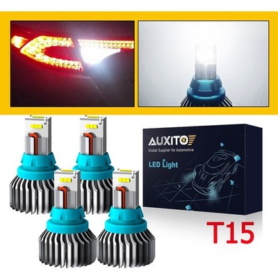 AUXITO 921 912 T15 W16W LED 6500K White Bright Reverse Backup Lights Bulb