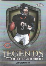 2025 Topps Chrome Jim McMahon LOG-5 Refractor Legends of the Game Bears
