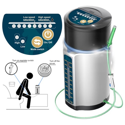 #ad Portable 1L Automatic Enema Bucket Adjustable Pressure Insulated Colonic Board $169.00