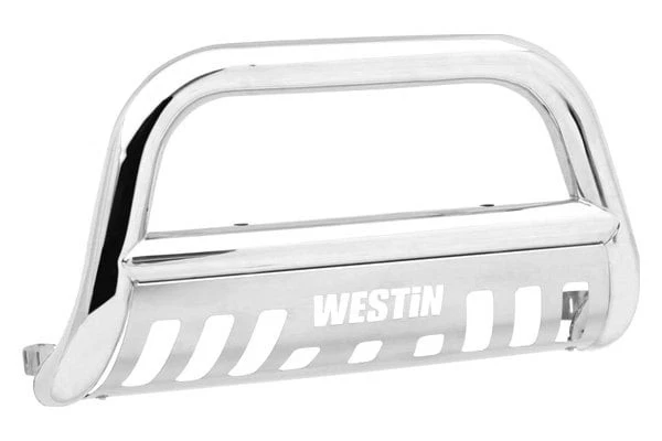 For Ford F-150 09-14 Westin 31-5490 3" E-Series Polished Bull Bar w Skid Plate Foto 4 de 4