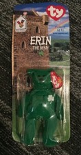 RARE TY McDonalds Teenie Beanie Baby Erin The Bear 1997 RETIRED-New -Original Pk