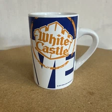 White Castle 4 3/4" Tall "The Crave is a Powerful Thing" 12 oz Coffee Cup Mug