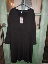 POSESHE Dress Womens Size 3XL Black wrap NWT