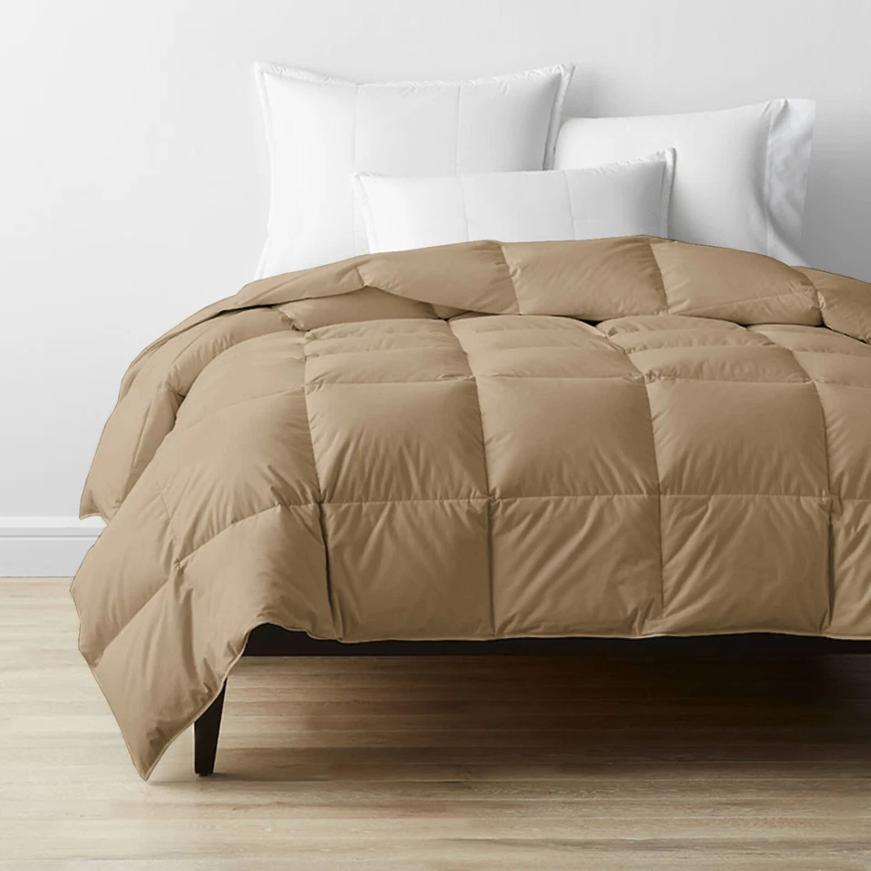 Edredón de lujo para todas las estaciones de calidad pesada tamaño king edredón inserto 100 % algodón Foto 4 de 4