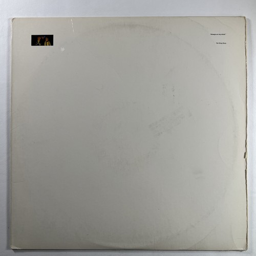 Pet Shop Boys “Always On My Mind” 12" Single EMI-Manhattan V-56089 (VG+) 1991 - 第 1/5 張圖片