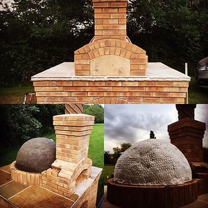 pizza oven kit build your own 1 meter brick oven wood fire outdoor