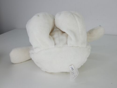 Baby Girl Teddy Bear White Pink Plush Soft Toy KEEL TOYS Cuddly Comforter 25 cm - Picture 8 of 9