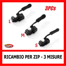 CURSORE RICAMBIO PER CERNIERE ZIP - 3 MISURE: S-M-L-