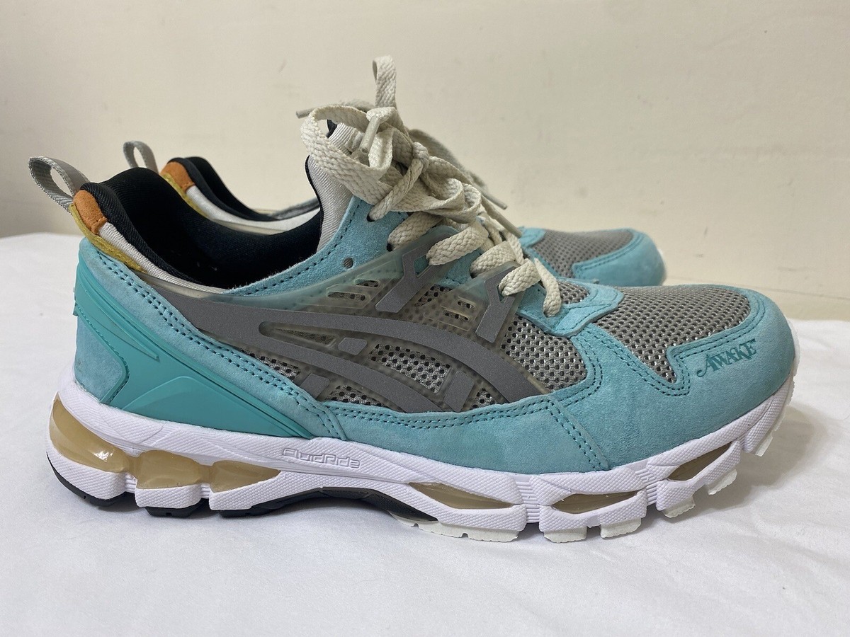 Asics x Awake NY Gel-Kayano Trainer 21 in Teal/Pure Silver