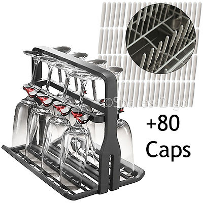 wine glass dishwasher rack