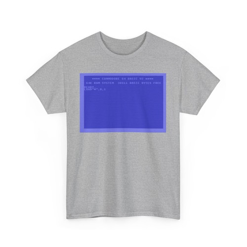 Commodore "READY." T-Shirt-Classic Retro Computing 64 128 Plus 4 Vic-20 - Picture 12 of 13
