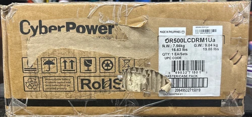 CYBERPOWER OR500LCDRM1U SMART APP LCD UPS SYSTEMS OB-112
